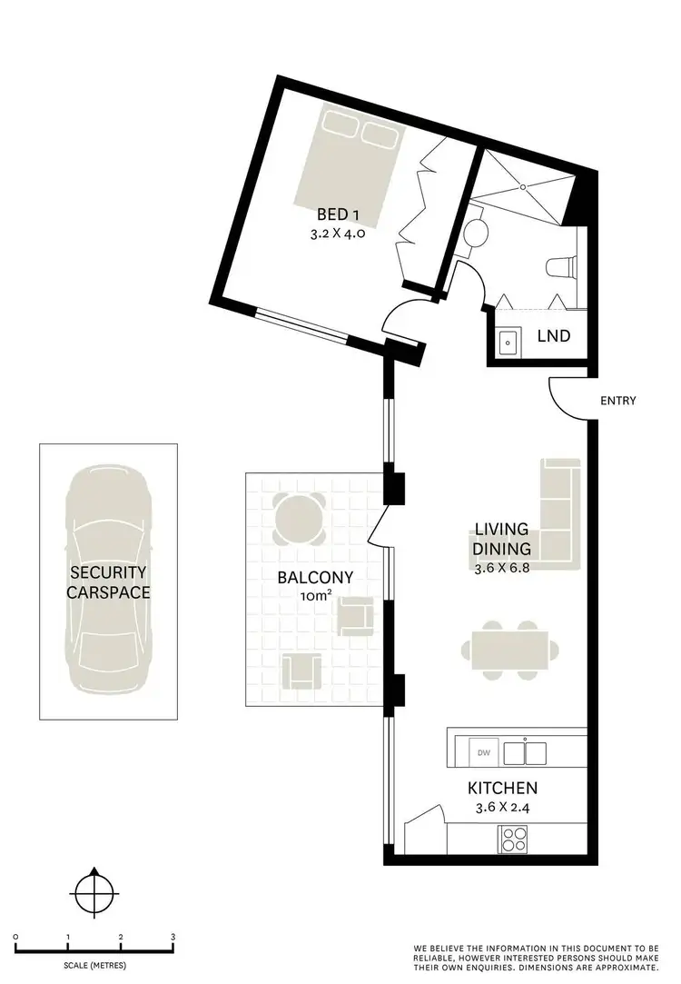Floorplan of Homely apartment listing, 437 Bourke Street, Surry Hills NSW 2010