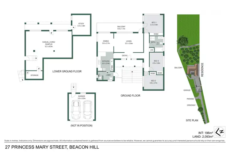 Floorplan of Homely house listing, 27 Princess Mary Street, Beacon Hill NSW 2100