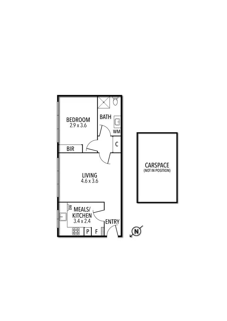 Floorplan of Homely apartment listing, 5/6 Closeburn Avenue, Prahran VIC 3181