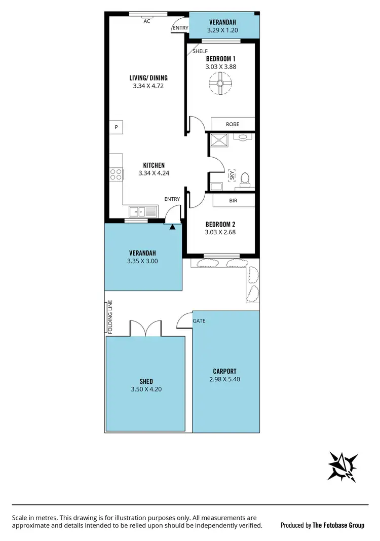 Floorplan of Homely house listing, 8-1 Douglas Avenue, Reynella SA 5161