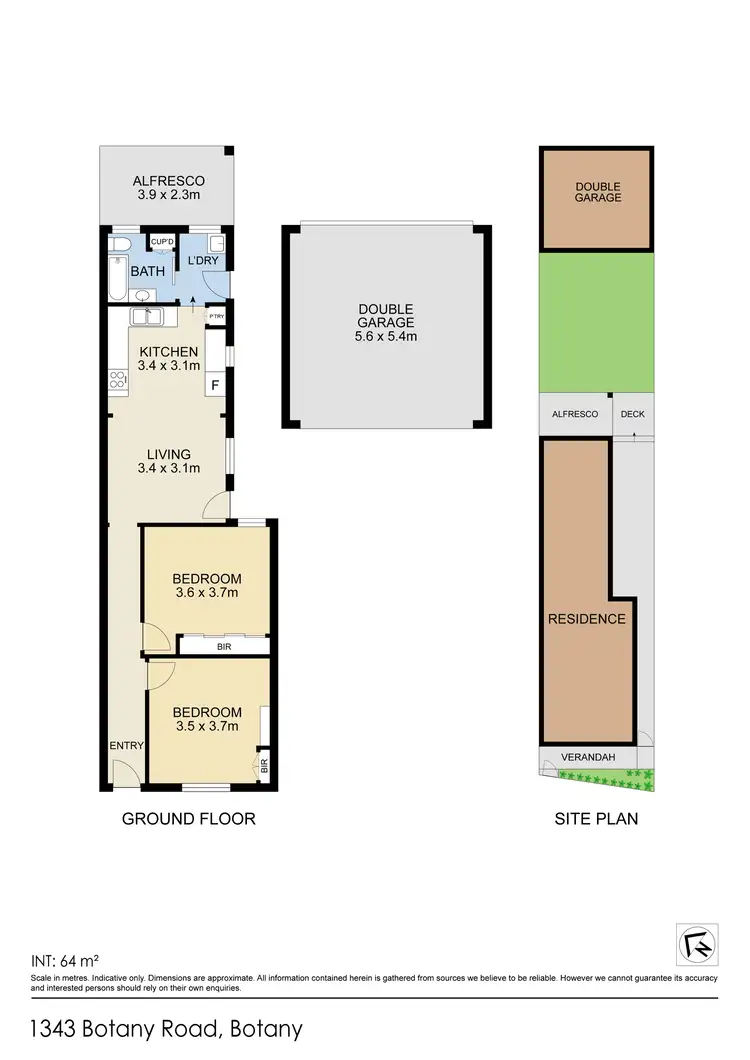 Floorplan of Homely house listing, 1343 Botany Road, Botany NSW 2019