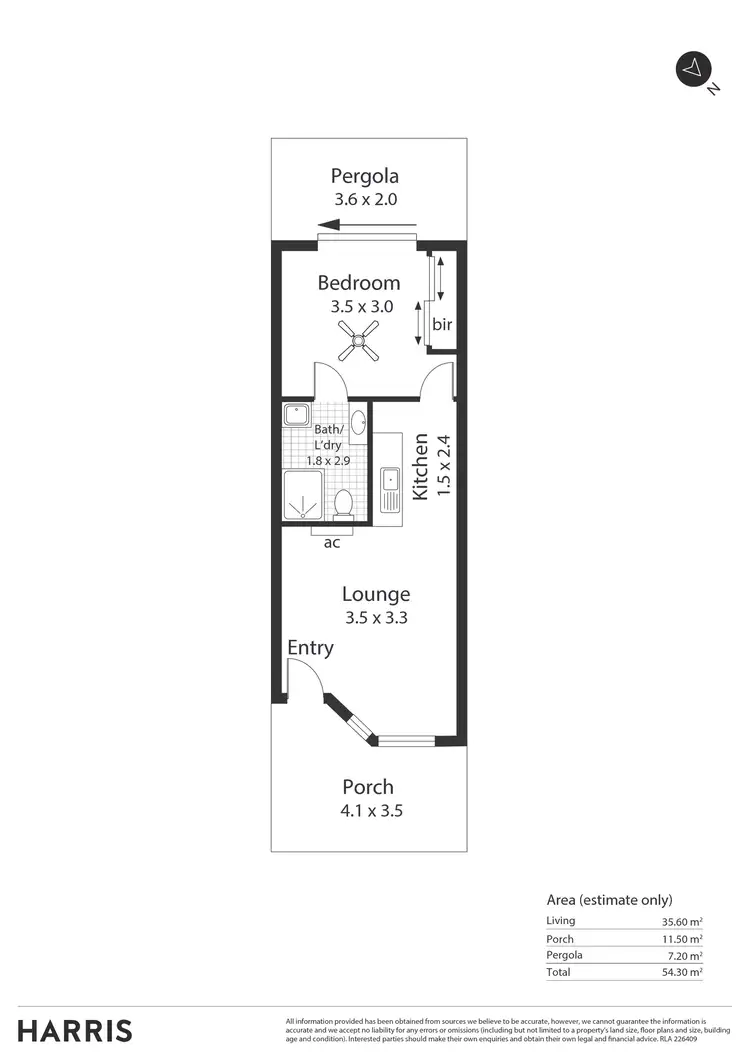 Floorplan of Homely unit listing, 37/11-15 Hollywood Boulevard, Salisbury Downs SA 5108