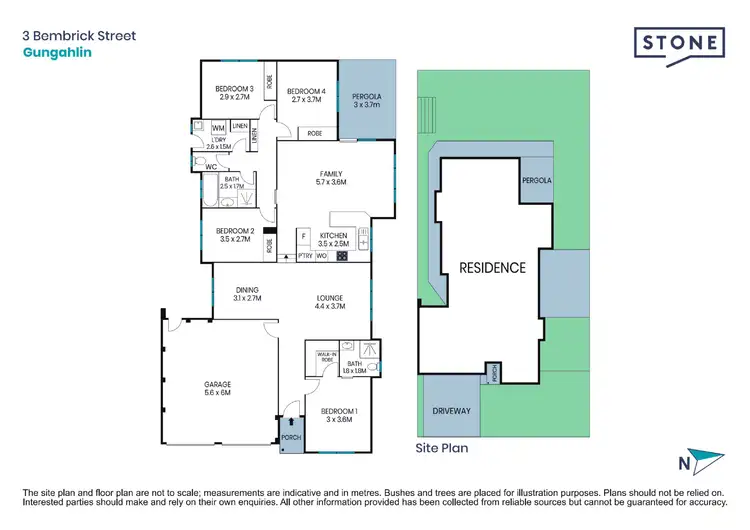 Floorplan of Homely house listing, 3 Bembrick Street, Gungahlin ACT 2912