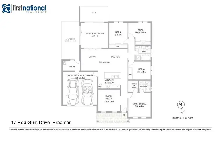 Floorplan of Homely house listing, 17 Red Gum Drive, Braemar NSW 2575