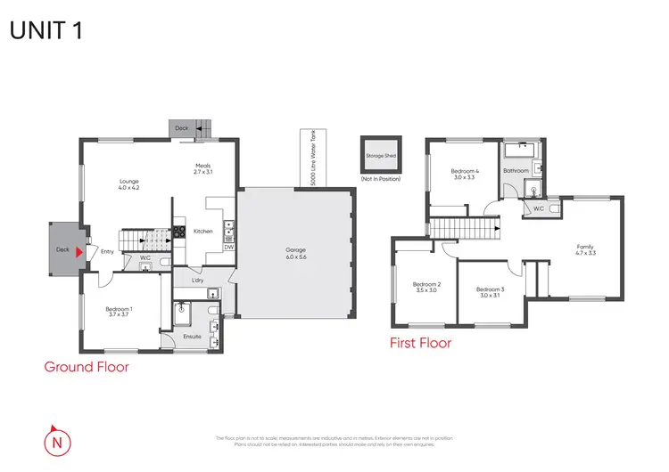 Floorplan of Homely townhouse listing, 1 & 8/189-191 Dorset Road, Croydon VIC 3136