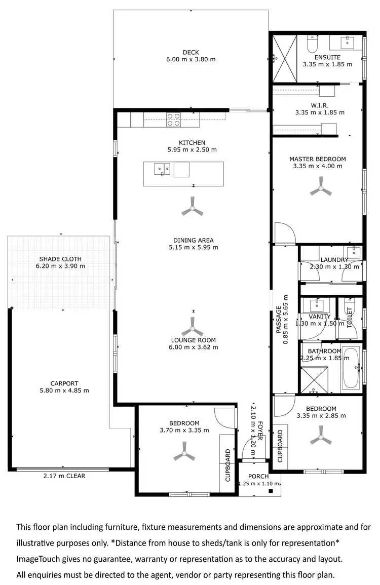 Floorplan of Homely house listing, 1/16 Romas Way, Port Lincoln SA 5606