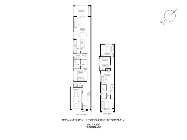 Floorplan of Homely house listing, 23B Ritchie Terrace, Marleston SA 5033