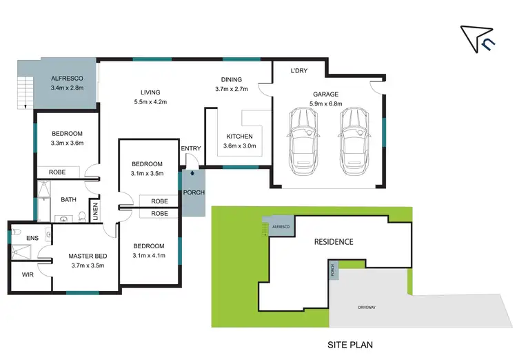 Floorplan of Homely house listing, 40a Sandgate Road, Wallsend NSW 2287