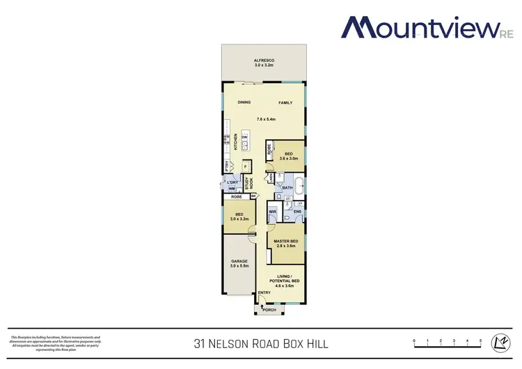 Floorplan of Homely house listing, 31 Nelson Road, Box Hill NSW 2765