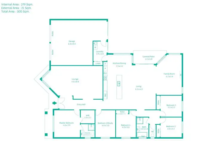 Floorplan of Homely house listing, 2 Humpherys Place, Caboolture QLD 4510