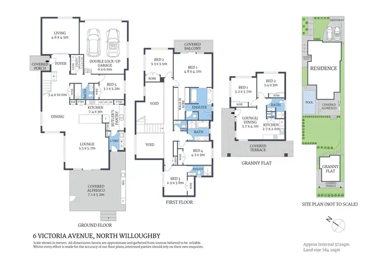 Floorplan of Homely house listing, 6 Victoria Avenue, Willoughby NSW 2068