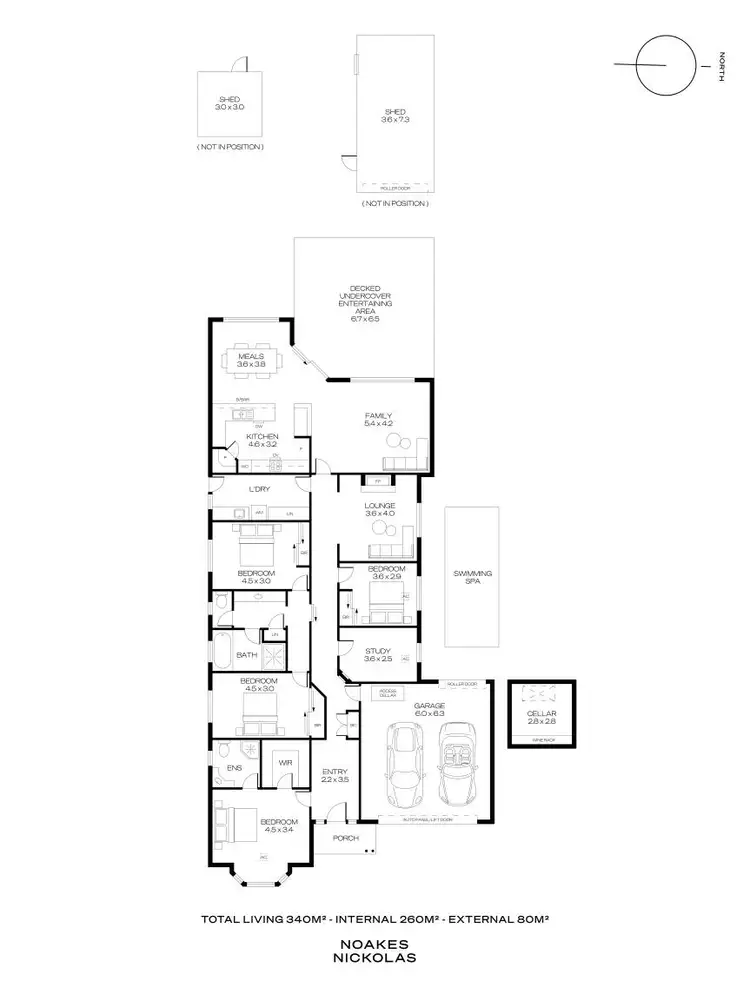 Floorplan of Homely house listing, 16A Denning Street, Hawthorn SA 5062