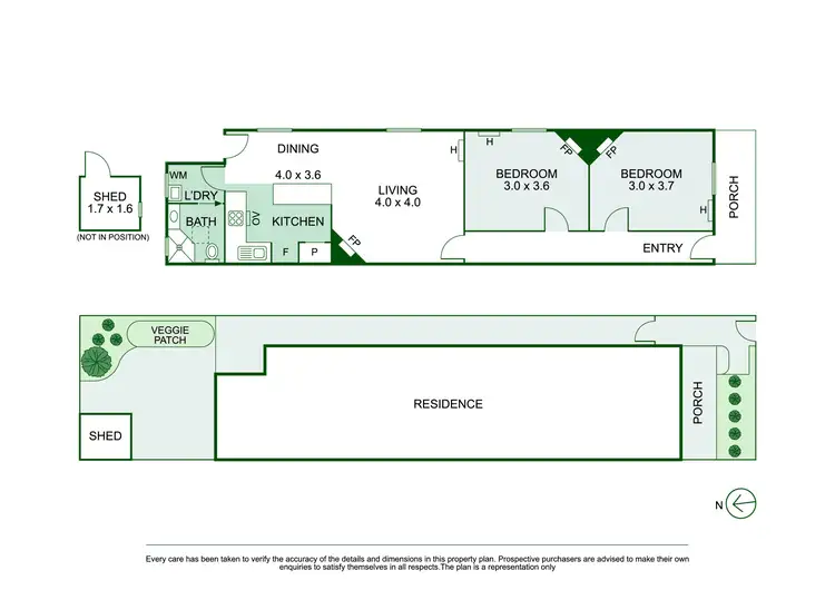 Floorplan of Homely house listing, 10 Harvey Street, Prahran VIC 3181