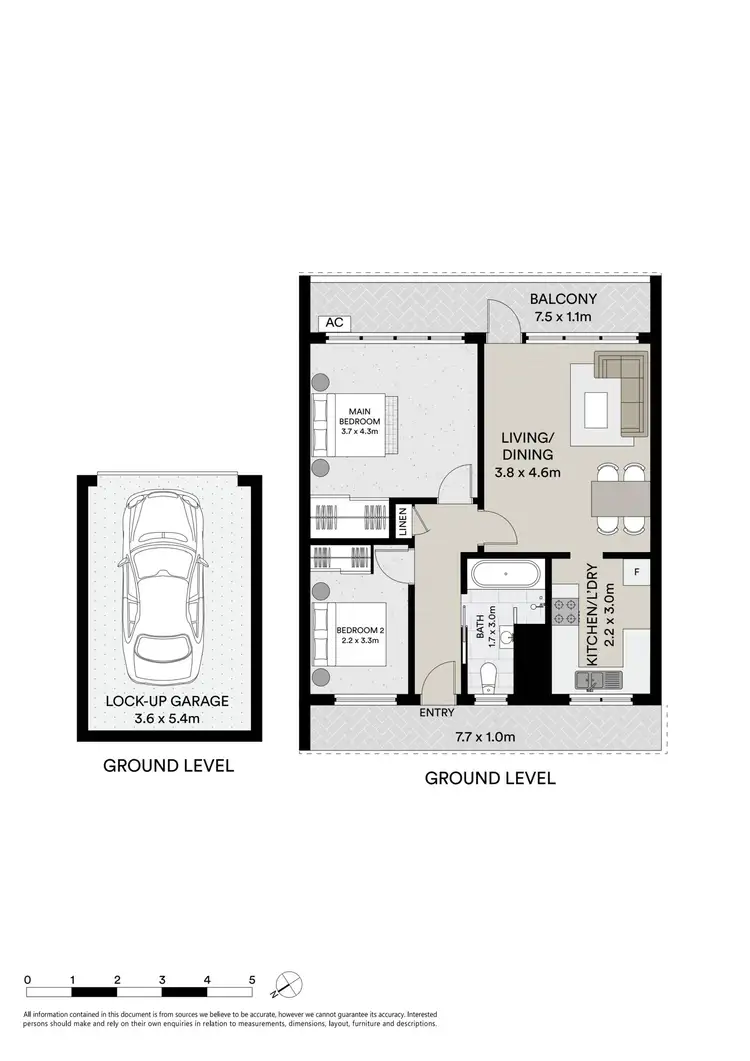 Floorplan of Homely unit listing, 1/67 Kings Road, Brighton-Le-Sands NSW 2216