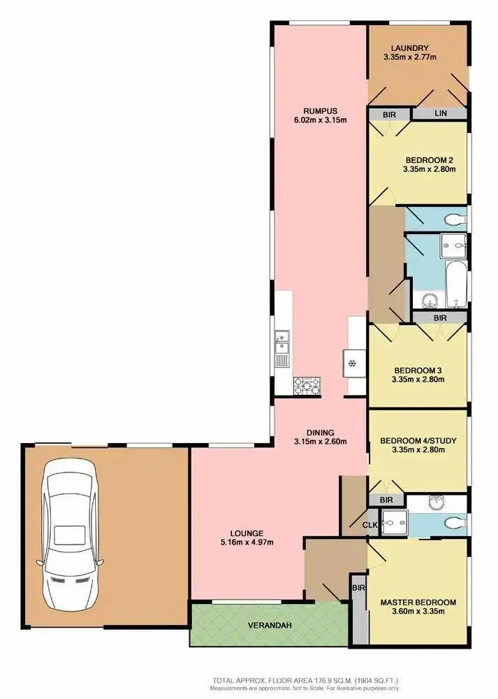 Floorplan of Homely house listing, 7 Castlewood Drive, Castle Hill NSW 2154