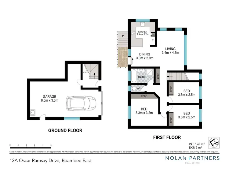 Floorplan of Homely house listing, 12a Oscar Ramsay Drive, Boambee East NSW 2452