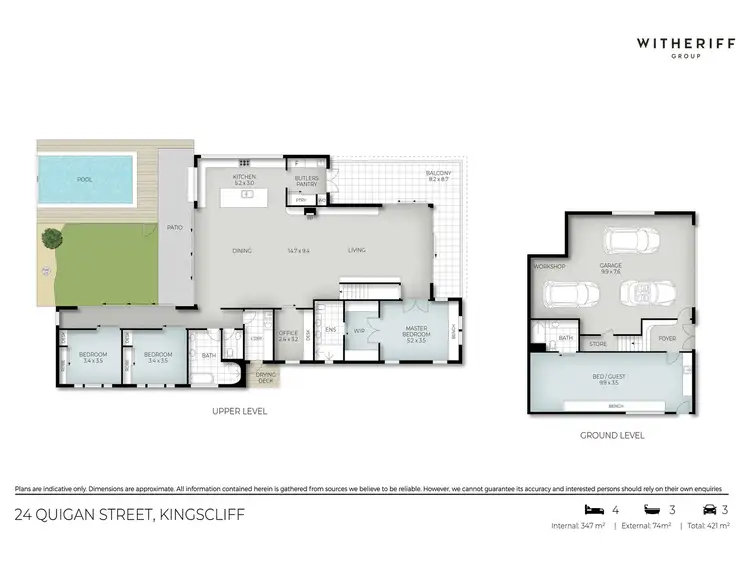 Floorplan of Homely house listing, 24 Quigan Street, Kingscliff NSW 2487