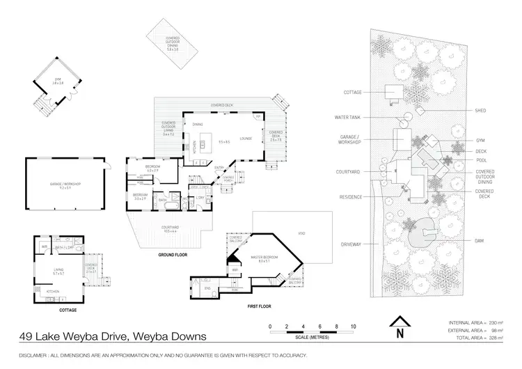 Floorplan of Homely house listing, 49 Lake Weyba Drive, Weyba Downs QLD 4562