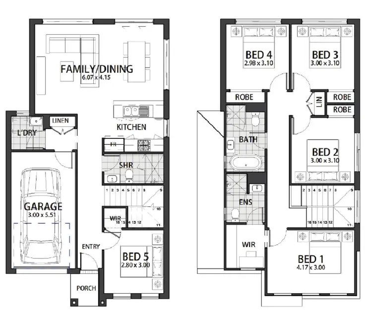 Floorplan of Homely house listing, Lot 7613/9 Diamondback Parade, Marsden Park NSW 2765