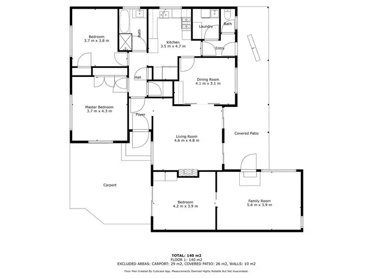 Floorplan of Homely house listing, 432 Wantigong Street, North Albury NSW 2640