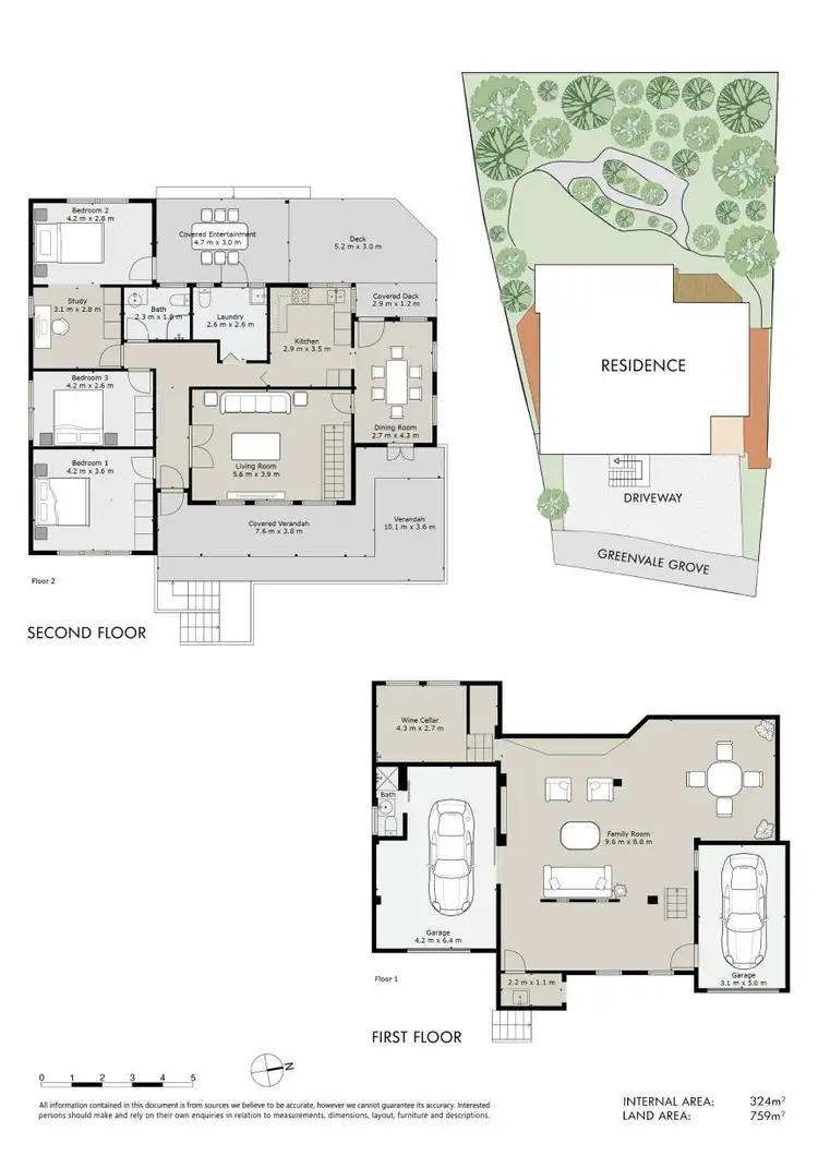 Floorplan of Homely house listing, 24 Greenvale Grove, Hornsby NSW 2077