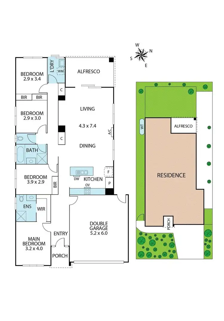 Floorplan of Homely house listing, 24 Lythrum Street, Doreen VIC 3754