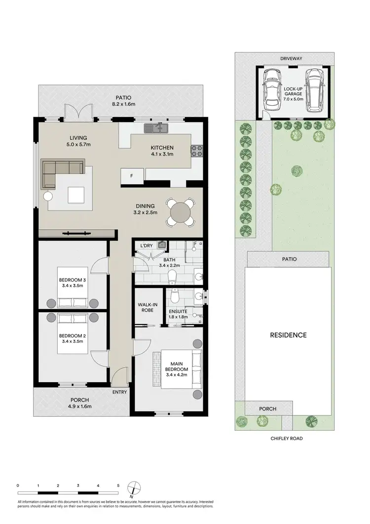 Floorplan of Homely house listing, 7 Chifley Road, Lithgow NSW 2790