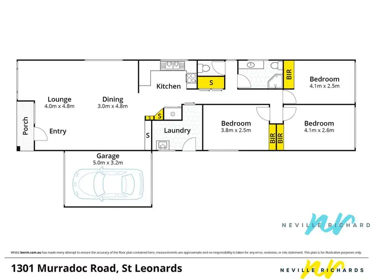 Floorplan of Homely house listing, 1301 Murradoc Road, St Leonards VIC 3223