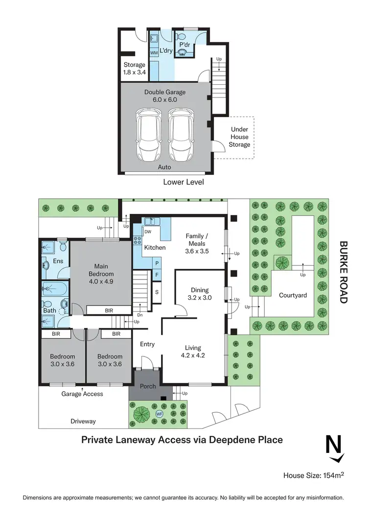 Floorplan of Homely townhouse listing, 5/946 Burke Road, Deepdene VIC 3103