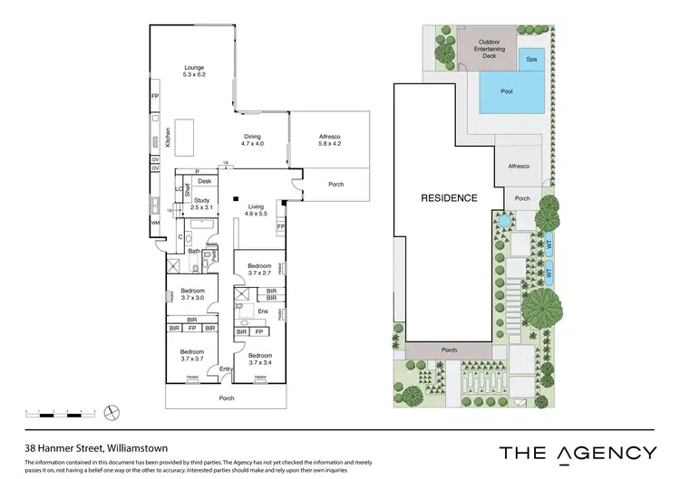 Floorplan of Homely house listing, 38 Hanmer Street, Williamstown VIC 3016
