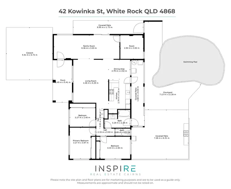 Floorplan of Homely house listing, 42 Kowinka Street, White Rock QLD 4868