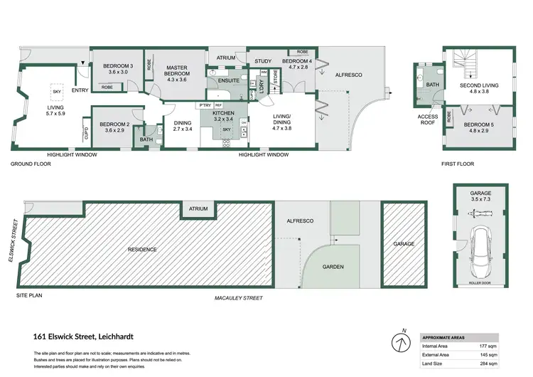 Floorplan of Homely house listing, 161 Elswick Street, Leichhardt NSW 2040