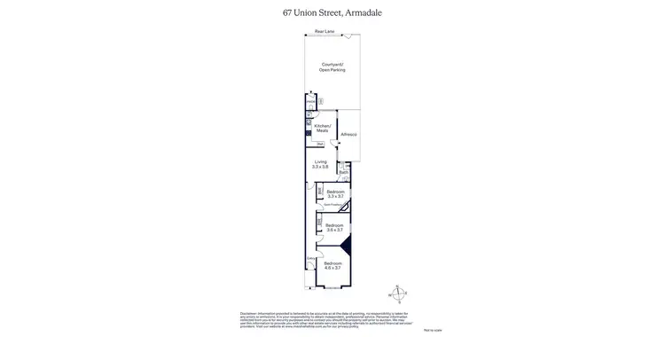 Floorplan of Homely house listing, 67 Union Street, Armadale VIC 3143