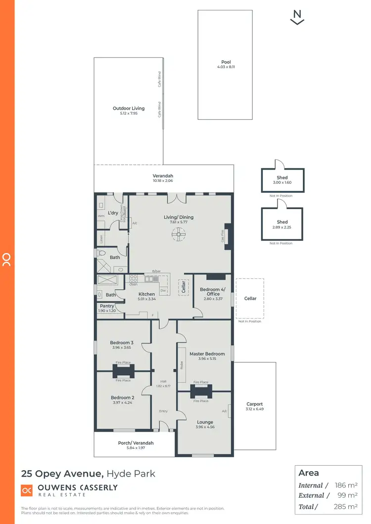 Floorplan of Homely house listing, 25 Opey Avenue, Hyde Park SA 5061