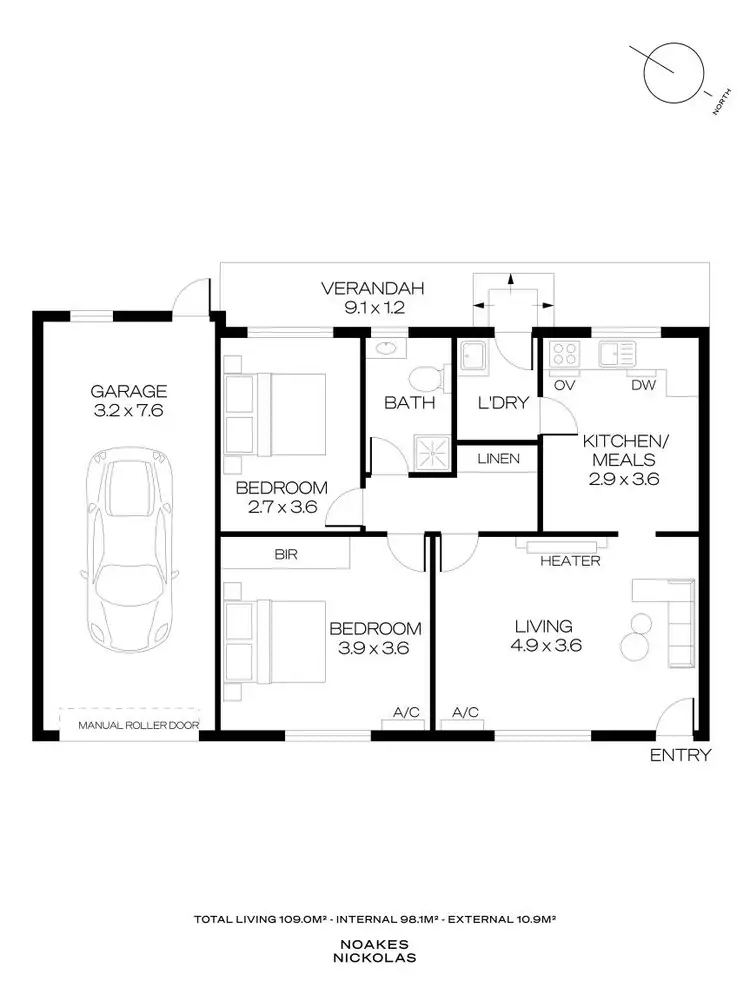 Floorplan of Homely house listing, 6 Vine Street, Magill SA 5072
