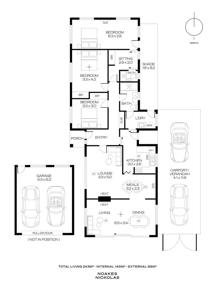 Floorplan of Homely house listing, 23 Shoreham Road, South Brighton SA 5048