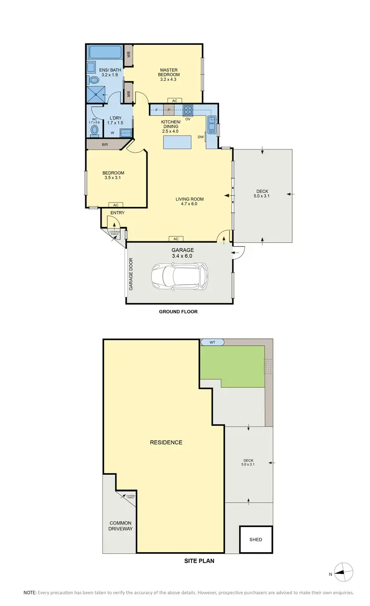 Floorplan of Homely villa listing, 3/51 Roland Avenue, Strathmore VIC 3041