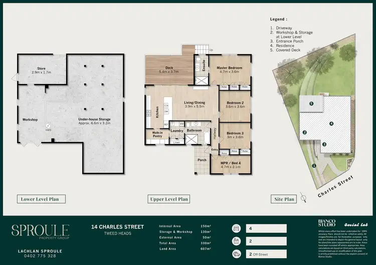Floorplan of Homely house listing, 14 Charles Street, Tweed Heads NSW 2485