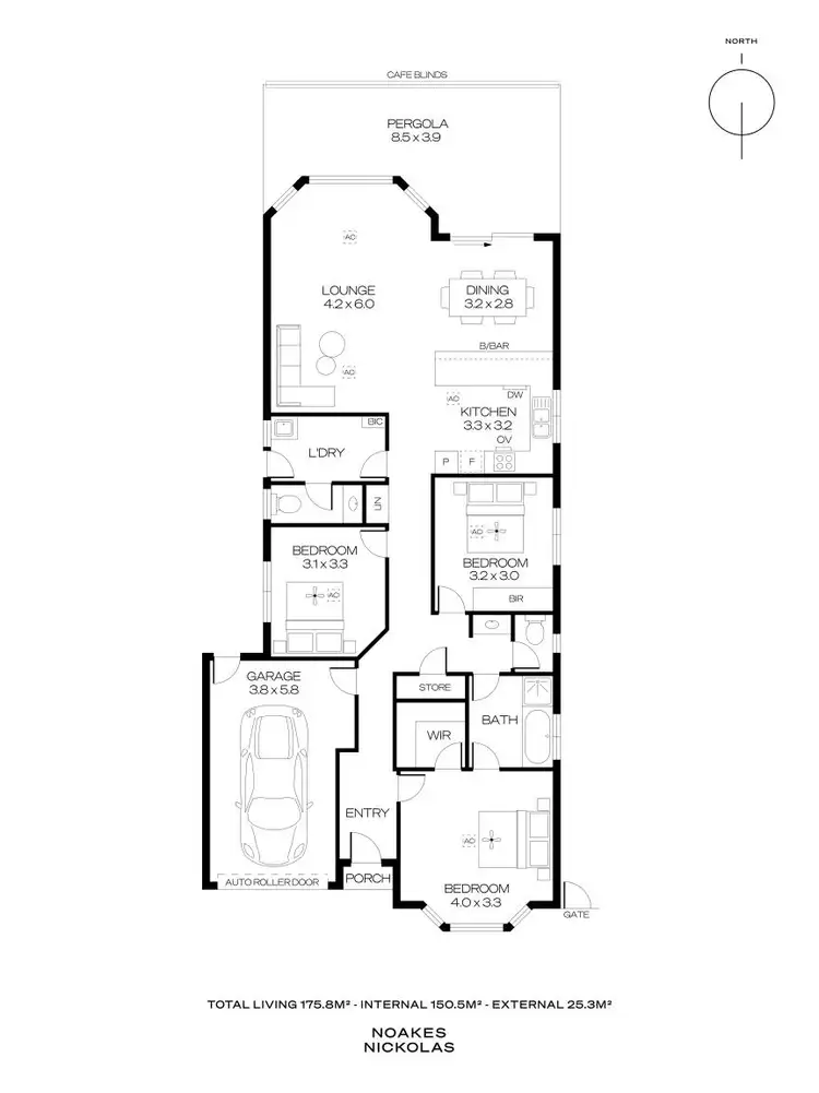Floorplan of Homely house listing, 35B Hallett Avenue, Tranmere SA 5073