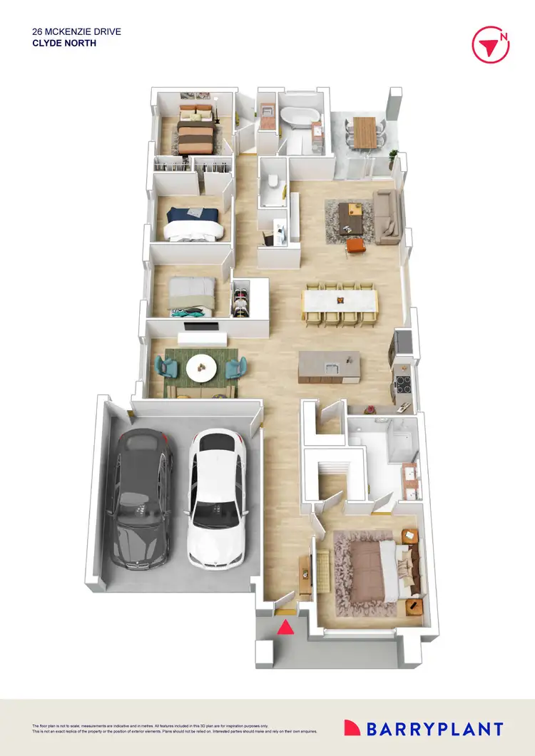 Floorplan of Homely house listing, 26 McKenzie Drive, Clyde North VIC 3978