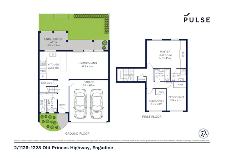 Floorplan of Homely townhouse listing, 2/1126-1128 Old Princes Highway, Engadine NSW 2233