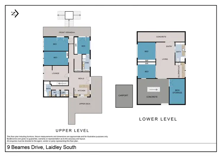 Floorplan of Homely house listing, 9 Beames Drive, Laidley South QLD 4341