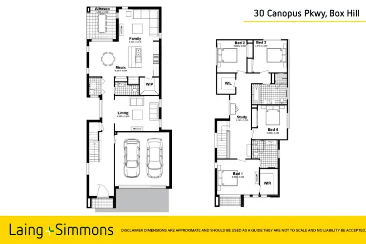Floorplan of Homely house listing, 30 Canopus Parkway, Box Hill NSW 2765