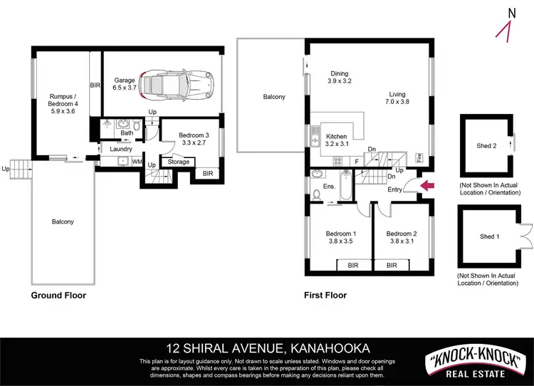 Floorplan of Homely house listing, 12 Shiral Avenue, Kanahooka NSW 2530