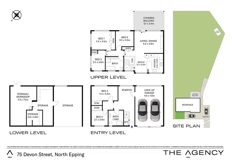 Floorplan of Homely house listing, 75 Devon Street, North Epping NSW 2121