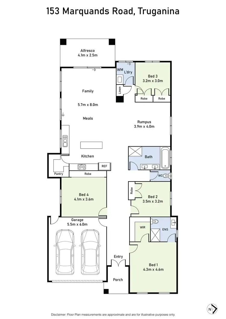 Floorplan of Homely house listing, 153 Marquands Road, Truganina VIC 3029