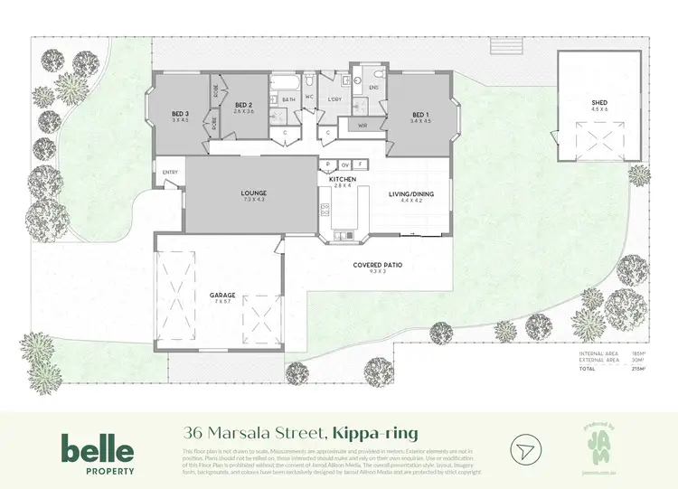 Floorplan of Homely house listing, 36 Marsala Street, Kippa-ring QLD 4021