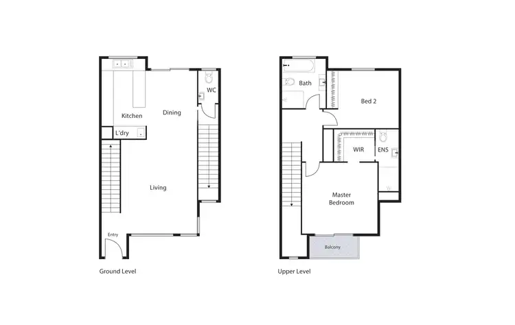 Floorplan of Homely townhouse listing, 5/101 Eggleston Crescent, Chifley ACT 2606