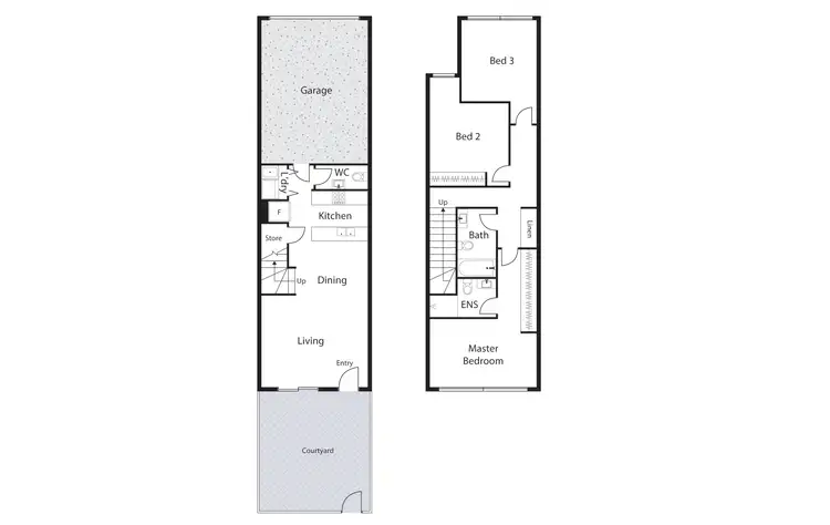Floorplan of Homely townhouse listing, 15 Bakewell Street, Coombs ACT 2611