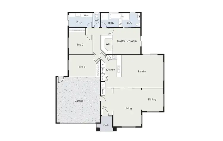 Floorplan of Homely house listing, 17 Buckingham Street, Amaroo ACT 2914